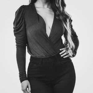 Day G black bodysuit